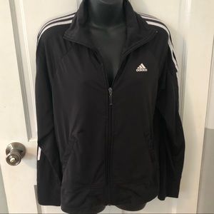 Adidas zip up jacket size medium. Good used condition.